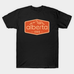 Alberta Badge (orange) T-Shirt